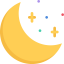 half moon icon