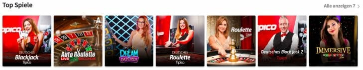 tipico-live-casino-top-spiele